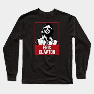 eric clapton ~~~ 70s retro style Long Sleeve T-Shirt